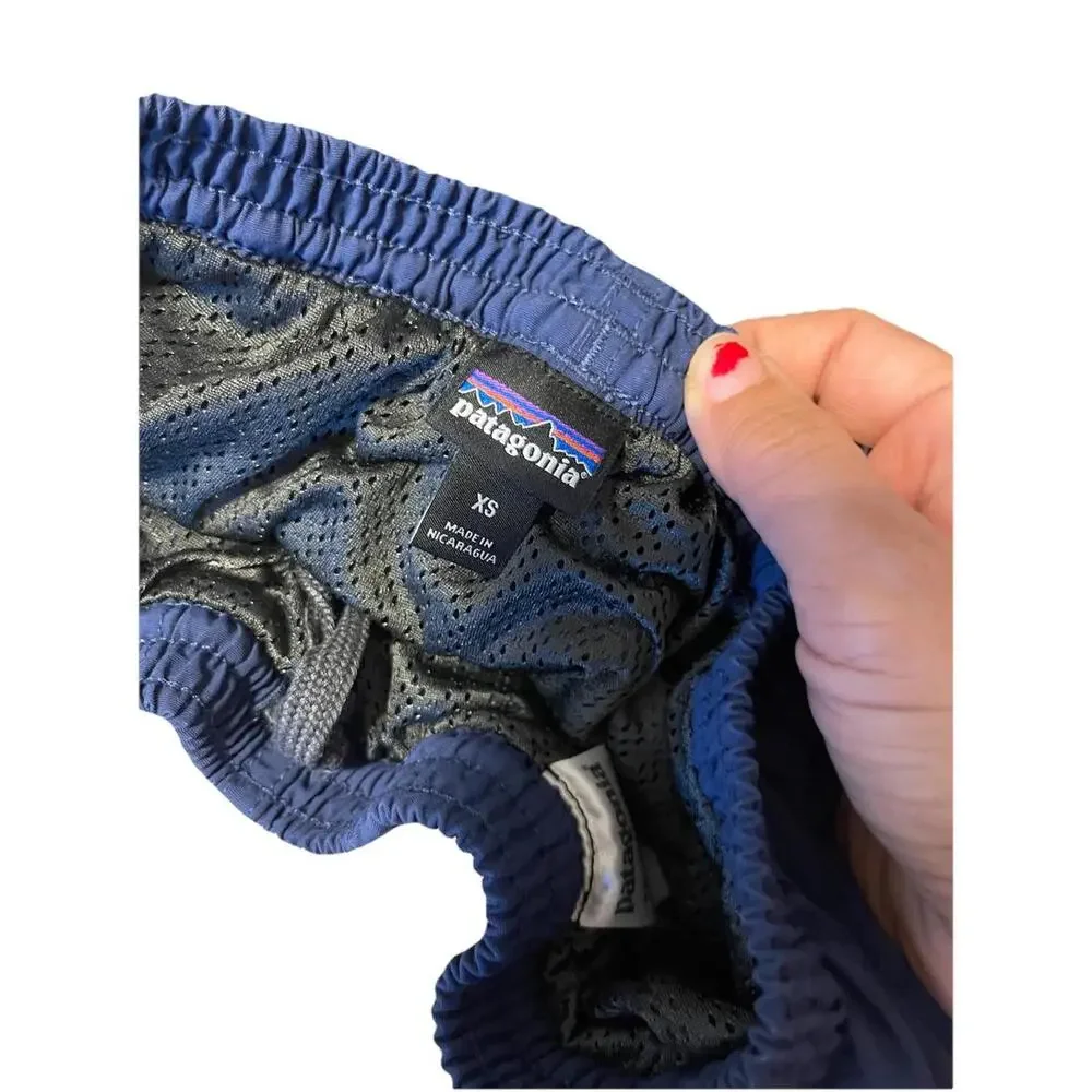 Patagonia Baggies Shorts Mens Xs Blue Mesh Lined Swim Trunks‎ NetPlus H83